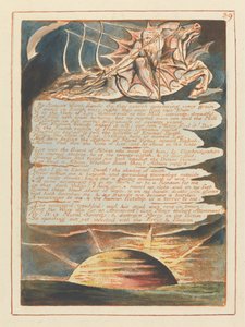 Jerusalem, tavla 39, Av Satans Watch-fjädrar.... av William Blake
