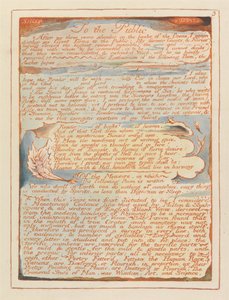 Jerusalem, tavla 3, Till allmänheten.... av William Blake