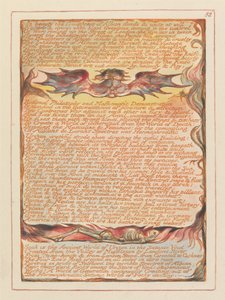 Jerusalem, tavla 58, I skönhet Albions döttrar.... av William Blake