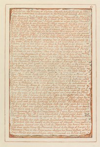 Jerusalem, platta 61, Se- i Elohims Jehovas syner .... av William Blake