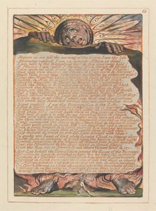 Jerusalem, tallrik 62, vila på mig .... av William Blake