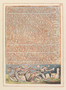 Jerusalem, tavla 69, sedan alla män.... av William Blake