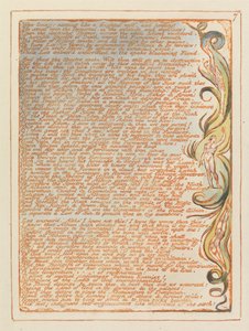 Jerusalem, tallrik 7, levde-flämtande .... av William Blake