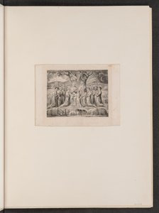 Job och hans familj av William Blake