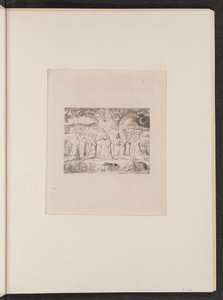 Job och hans familj, 1825. av William Blake
