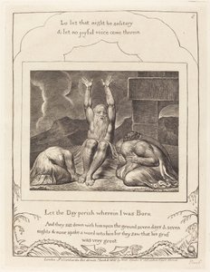 Jobs förtvivlan av William Blake