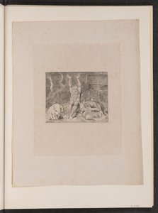 Jobs förtvivlan, 1825. av William Blake