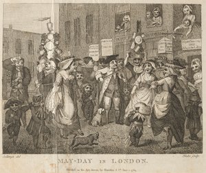 maj-dagen i London av William Blake
