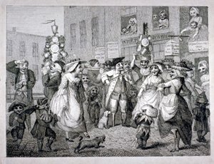 första maj i London av William Blake