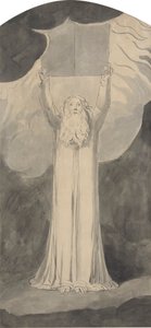 Moses tar emot lagen av William Blake