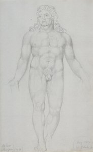 Old Parr When Young, 1820 av William Blake