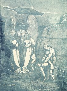 On Albions änglar, mitten av 1790-talet av William Blake