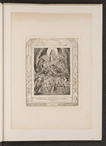 Satan inför Guds tron av William Blake