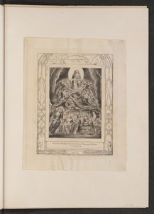 Satan inför Guds tron av William Blake