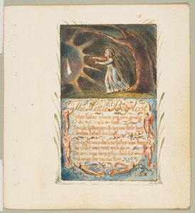 Songs of Innocence and Experience: Little Boy Lost, ca. 1825. av William Blake