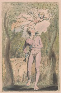 Songs of Innocence and of Experience, Plate 1, Innocence Frontispiece av William Blake