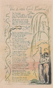 Songs of Innocence and of Experience, Plate 20, The Little Girl Lost (Bentley 34) av William Blake
