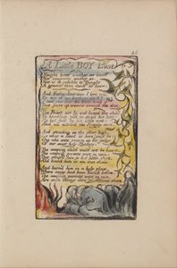 Songs of Innocence and of Experience, Plate 46, A Little Boy Lost (Bentley 50) av William Blake