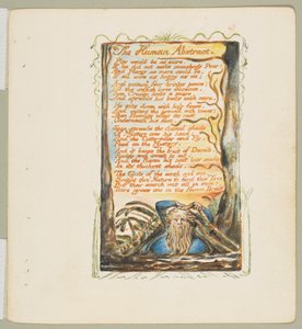 Songs of Innocence and Experience: The Human Abstract, ca. 1825. av William Blake