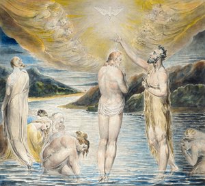Kristi dop, c1803 av William Blake