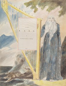 The Bard, A Pindaric Ode, från "The Poems of Thomas Gray" av William Blake