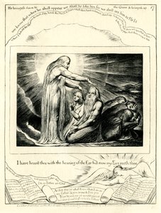 Jobs bok 42:5 av William Blake
