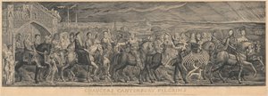 Canterbury Pilgrims, 1810. av William Blake