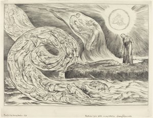De Lustfullas Cirkel: Paolo och Francesca av William Blake