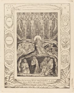 Skapelsen, 1825. av William Blake