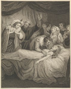 Juliets död av William Blake