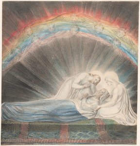 Sankt Josefs död av William Blake