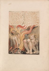 The First Book of Urizen, Plate 14, 7. From the Caverns of His Joeded Spine .... (Bentley 11) av William Blake