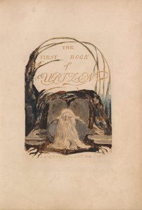 Urizens första bok, tavla 1 av William Blake