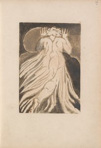 Urizens första bok, tavla 28 (Bentley 27) av William Blake