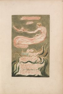 The First Book of Urizen, Plate 2, Preludium to the Book of Urizen (Bentley 2) av William Blake