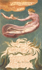 The First Book of Urizen, Plate 2, "Preludium to the Book of Urizen" (Bentley 2a) av William Blake