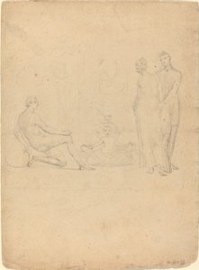 Spädbarnet Hercules stryper ormarna av William Blake
