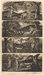 Vergilius pastoral av William Blake