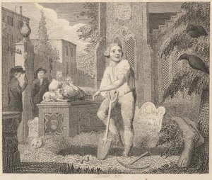 Korparna, Sextonen och Jordmasken av William Blake