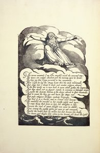 Terrorn besvarades, mitten av 1790-talet av William Blake