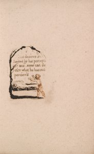 Det finns ingen naturlig religion, platta 7, V Mans önskningar. . . . (Bentley a8) av William Blake