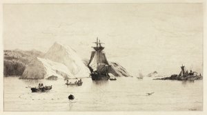 Arktiska havslandskap av William Bradford