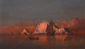 Fiske utanför Labradors kust, 1880 av William Bradford