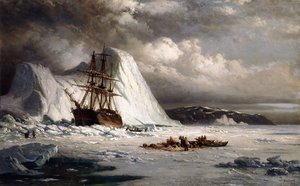Icebound Ship,