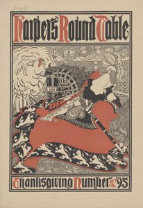 Harpers runda bord - Thanksgiving-nummer, 1895