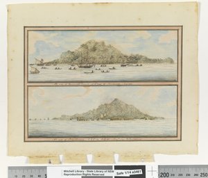 Opp. sid. 276. `NE. sidan av Hummock Island, utanför Sn änden av Mindanoo. aug 1791