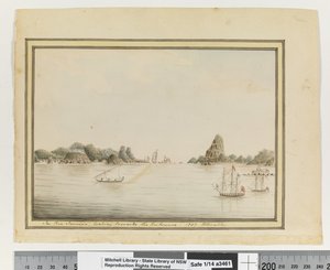 Upp. sid. 36. `I Rio Janeiro, tittar mot ingången. 1787