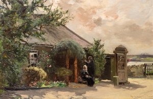 Balgay Lodge, Dundee (olja på duk)