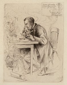 Alexander Dickson, professor i botanik (gravyr) av William Brassey (after) Hole