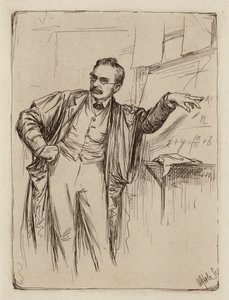 George Chrystal, professor i matematik (gravyr)